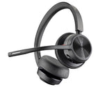 HP Poly Voyager 4320 USB-C Headset +BT700 dongle +Charging Stand