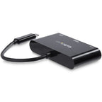 StarTech.com CDP2VGAUACP laptop dock/port replicator Wired USB 3.2 Gen 1 (3.1 Gen 1) Type-C Black