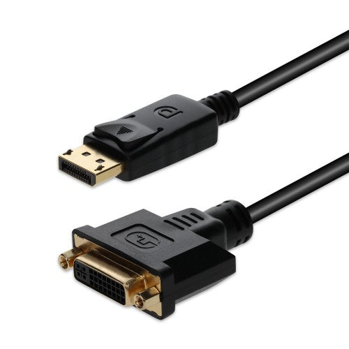 AddOn Networks DISPLAYPORT2DVID2F video cable adapter 24" (0.61 m) DisplayPort DVI-D Black