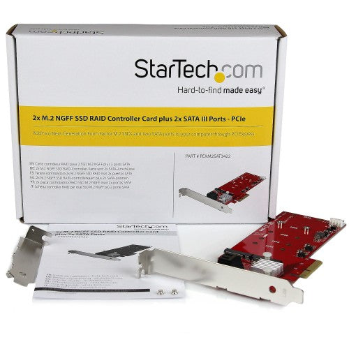 StarTech.com PEXM2SAT3422 interface cards/adapter Internal M.2