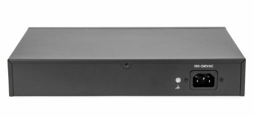 Rocstor SolidConnect SCM8 Managed L2 Gigabit Ethernet (10/100/1000) Power over Ethernet (PoE) Black