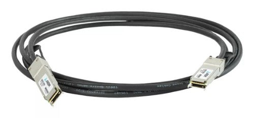 Axiom 100G QSFP28 to QSFP28 DAC InfiniBand EDR Cable Nvidia Compatible 2m InfiniBand/fibre optic cable 78.7" (2 m) Black