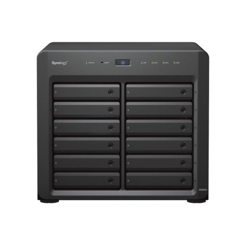 Synology DiskStation DS2422+ NAS/storage server Tower Ryzen Embedded V1500B 4 GB DDR4 0 TB DiskStation Manager Black
