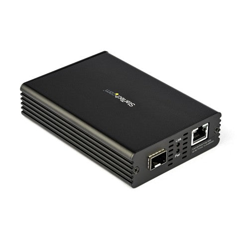 StarTech.com MCM10GSFP network media converter 10000 Mbit/s Multi-mode, Single-mode Black