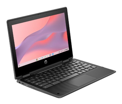 HP Fortis x360 11 inch G5 Chromebook Intel® N N200 Hybrid (2-in-1) 11.6" Touchscreen HD 8 GB LPDDR5x-SDRAM 64 GB eMMC Wi-Fi 6E (802.11ax) ChromeOS Black