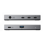ALOGIC TB4H3TB interface hub Thunderbolt 4 40000 Mbit/s Black, Gray
