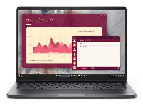 DELL Pro 14 PC14250 Intel Core 5 120U Laptop 14" Full HD+ 16 GB DDR5-SDRAM 512 GB SSD Wi-Fi 6E (802.11ax) Windows 11 Pro US English Black