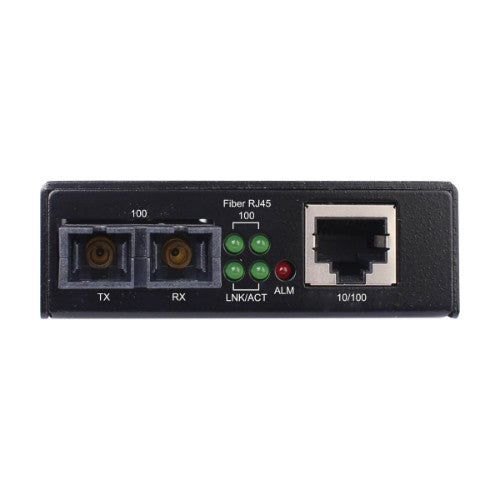 Tripp Lite N784-H01-SCSM network media converter 100 Mbit/s 1310 nm Single-mode Black