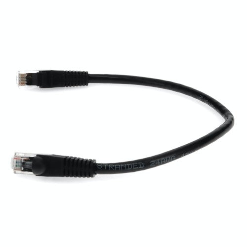 AddOn Networks ADD-4FCAT6-BK-TAA networking cable Black 48" (1.22 m) Cat6 U/UTP (UTP)