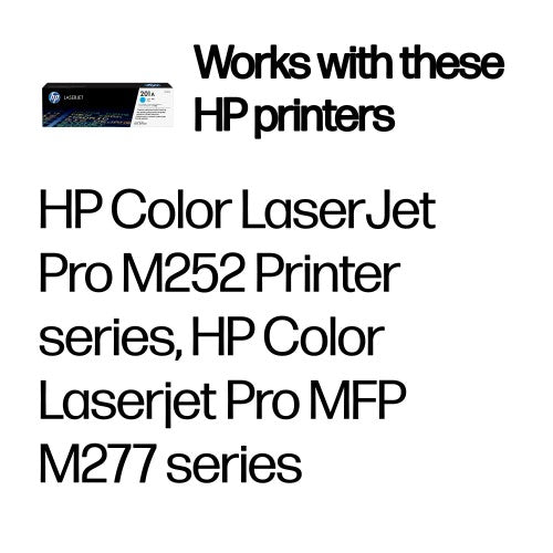 CF401A (201A) Toner cyan, 1.4K pages
