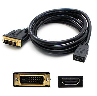 AddOn Networks DVID2HDMI-5PK video cable adapter 7.87" (0.2 m) DVI-D HDMI