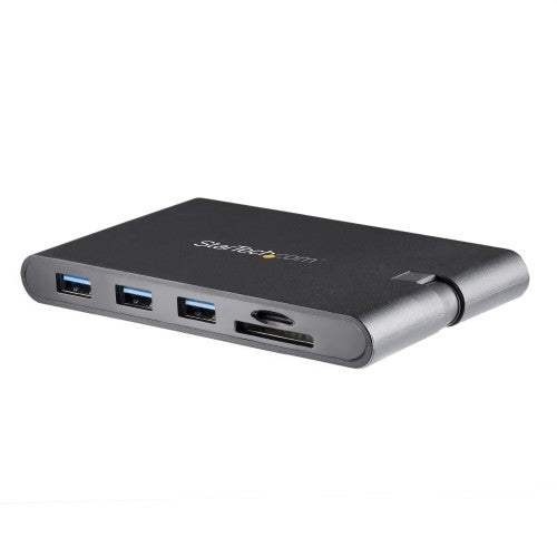 StarTech.com DKT30CHVSCPD laptop dock/port replicator Wired USB 3.2 Gen 1 (3.1 Gen 1) Type-C Black