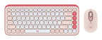 Logitech 920-013105 keyboard Mouse included Universal Bluetooth QWERTY English Rose