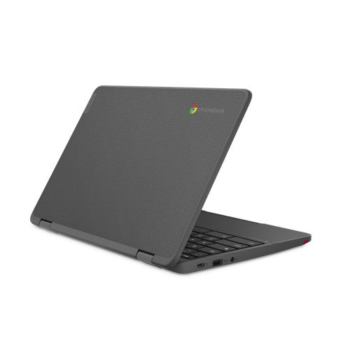 Lenovo 300e Yoga Chromebook Gen 4 MediaTek Kompanio 520 11.6" Touchscreen HD 8 GB LPDDR4x-SDRAM 64 GB eMMC Wi-Fi 6 (802.11ax) ChromeOS English Gray
