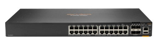 HPE Aruba Networking CX 6200F 24G Class-4 PoE 4SFP+ 370W Managed L3 Gigabit Ethernet (10/100/1000) Power over Ethernet (PoE) 1U