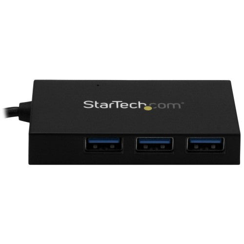 StarTech.com HB30A3A1CFB interface hub USB 3.2 Gen 1 (3.1 Gen 1) Type-A 5000 Mbit/s Black