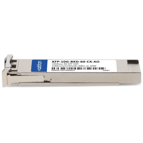 AddOn Networks XFP-10G-BXD-60-CX-AO network transceiver module Fiber optic 10000 Mbit/s