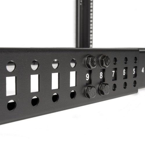 Rocstor Y10E024-B1 rack cabinet 36U Freestanding rack Black