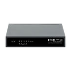 Eaton NG5POE-1 network switch Unmanaged Gigabit Ethernet (10/100/1000) Power over Ethernet (PoE) Desktop/Wall-Mounting Black