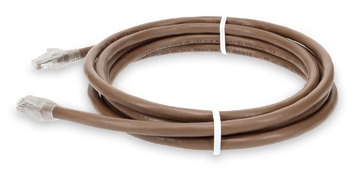 AddOn Networks ADD-10FCAT6A-BN networking cable Brown 120.1" (3.05 m) Cat6a U/UTP (UTP)