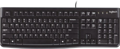 Logitech 920-002478 keyboard Office USB English Black
