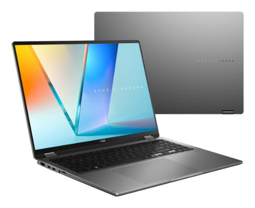 ASUS Vivobook 16 Flip TP3607SA-DS76T Copilot+ PC Intel Core Ultra 7 256V Hybrid (2-in-1) 16" Touchscreen WUXGA 16 GB LPDDR5x-SDRAM 512 GB SSD Wi-Fi 7 (802.11be) Windows 11 Home Black, Gray