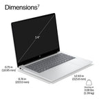 HP EliteBook 8 G2i 14 inch Notebook Next Gen AI PC Wolf Pro Security Edition Copilot+ PC 365 Laptop 14" WUXGA 32 GB LPDDR5x-SDRAM 512 GB SSD Wi-Fi 7 (802.11be) Windows 11 Pro Silver