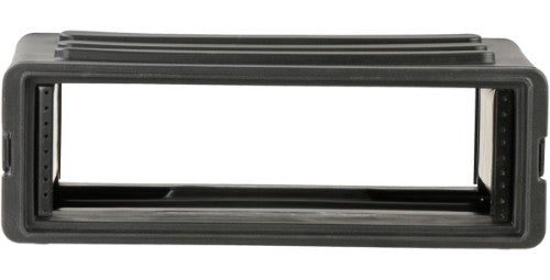 SKB Roto-Molded 3U Shallow Rack Black