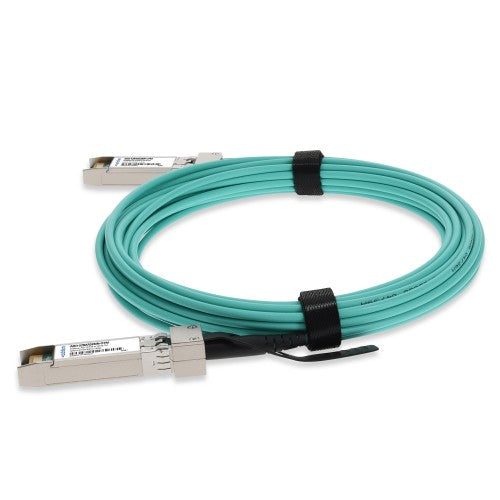 AddOn Networks ADD-S28ARS28IN-O7M InfiniBand/fibre optic cable 275.6" (7 m) SFP28 AOC Aqua color