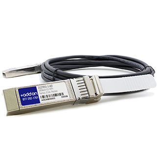 AddOn Networks 0.5m, SFP+ InfiniBand/fibre optic cable 19.7" (0.5 m) SFP+ Black