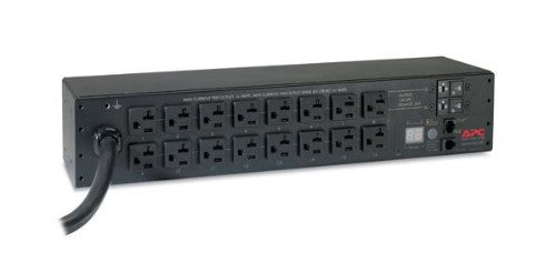 APC AP7802B power distribution unit (PDU) 16 AC outlet(s) 2U Black
