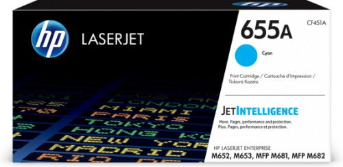 CF451A (655A) Toner cyan, 10.5K pages