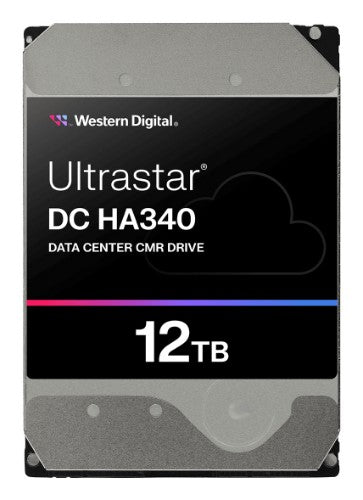Western Digital Ultrastar DC HA340 internal hard drive 12 TB 7200 RPM 512 MB 3.5" Serial ATA