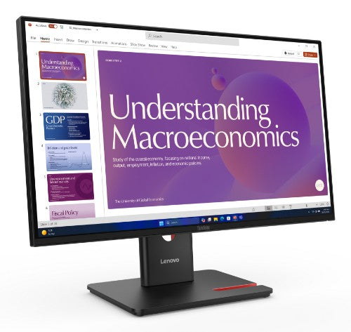 Lenovo ThinkVision T24D-40 computer monitor 23.8" 1920 x 1080 pixels Full HD LCD Black