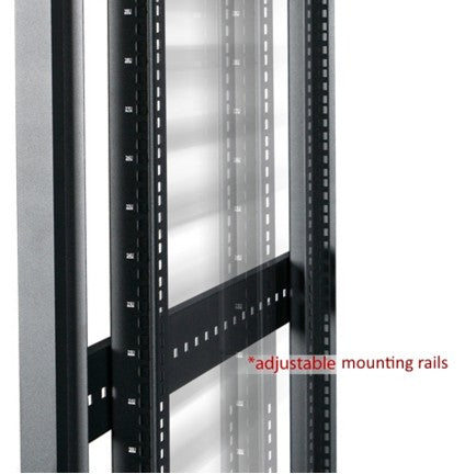 iStarUSA WX-1510 rack cabinet 15U Freestanding rack Black