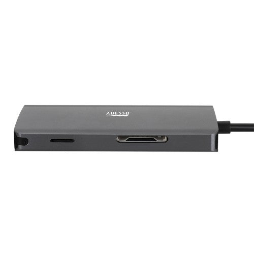 Adesso AUH-4030 notebook dock/port replicator USB 3.2 Gen 1 (3.1 Gen 1) Type-C Gray