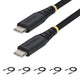 StarTech.com USB2CC3FNCBR5PK USB cable USB 2.0 35.8" (0.91 m) USB C 0.48 Gbit/s 60 W Black