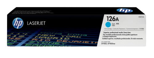 CE311A (126A) Toner cyan, 1000 pages