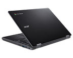 Acer Chromebook R753T-C8H2 Intel® Celeron® N N4500 11.6" Touchscreen HD 4 GB LPDDR4x-SDRAM 32 GB Flash Wi-Fi 6 (802.11ax) ChromeOS Black