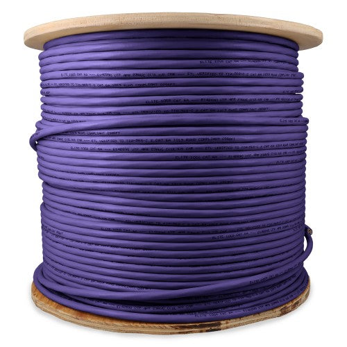 AddOn Networks ADD-CAT6ABULK1K-PE networking cable Purple 11999.6" (304.8 m) Cat6a U/UTP (UTP)