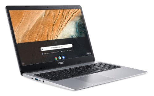Acer Chromebook CB315-3H-C69K Intel® Celeron® N N4020 15.6" 4 GB LPDDR4-SDRAM 64 GB Flash Wi-Fi 5 (802.11ac) ChromeOS Silver