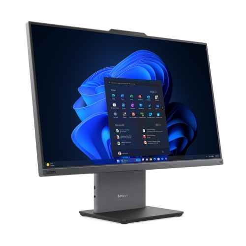 Lenovo ThinkCentre neo 50a 24 Gen 6 LNL Intel Core Ultra 7 256V 23.8" 1920 x 1080 pixels Touchscreen All-in-One PC 16 GB LPDDR5x-SDRAM 512 GB SSD Windows 11 Pro Wi-Fi 6 (802.11ax) Gray