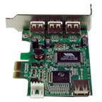 StarTech.com PEXUSB4DP interface cards/adapter Internal USB 2.0