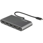StarTech.com TB3DKM2HDL laptop dock/port replicator Wired Thunderbolt 3 Gray