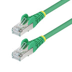 StarTech.com NLGN-6IN-CAT6A-PATCH networking cable Green 7.87" (0.2 m) S/FTP (S-STP)
