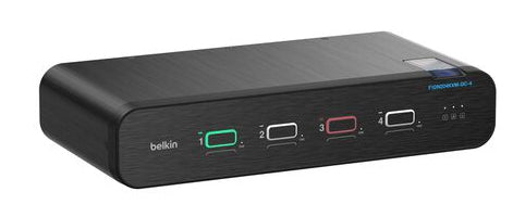 Belkin F1DN204KVM-DC-4 KVM switch Black