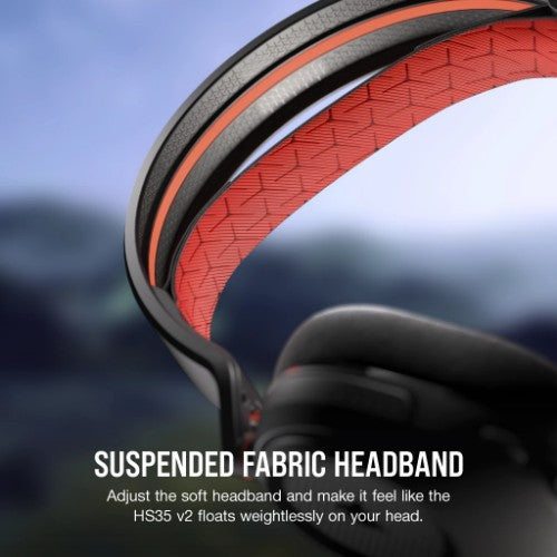 Corsair HS35 v2 Multiplatform Gaming Headset Wired Head-band Carbon