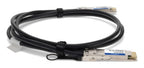 AddOn Networks QDD-400-CU3M-AO InfiniBand/fibre optic cable 118.1" (3 m) QSFP-DD DAC Black, Stainless steel