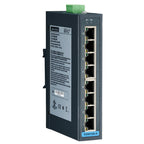 Advantech BB-ESW108-A Unmanaged Fast Ethernet (10/100) Black