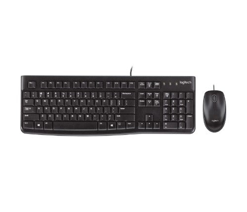 Logitech 920-002565 keyboard Mouse included Office USB English Black